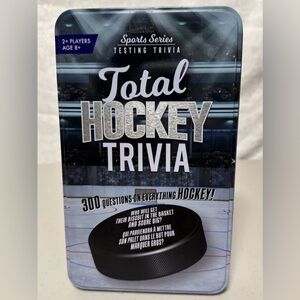 Total Hockey Trivia Sports Series Testing Trivia Card Game